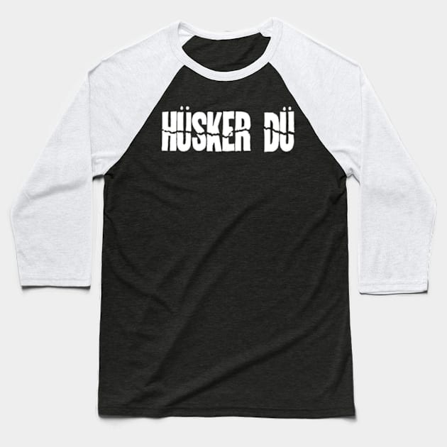 husker du Baseball T-Shirt by Cupangmegan